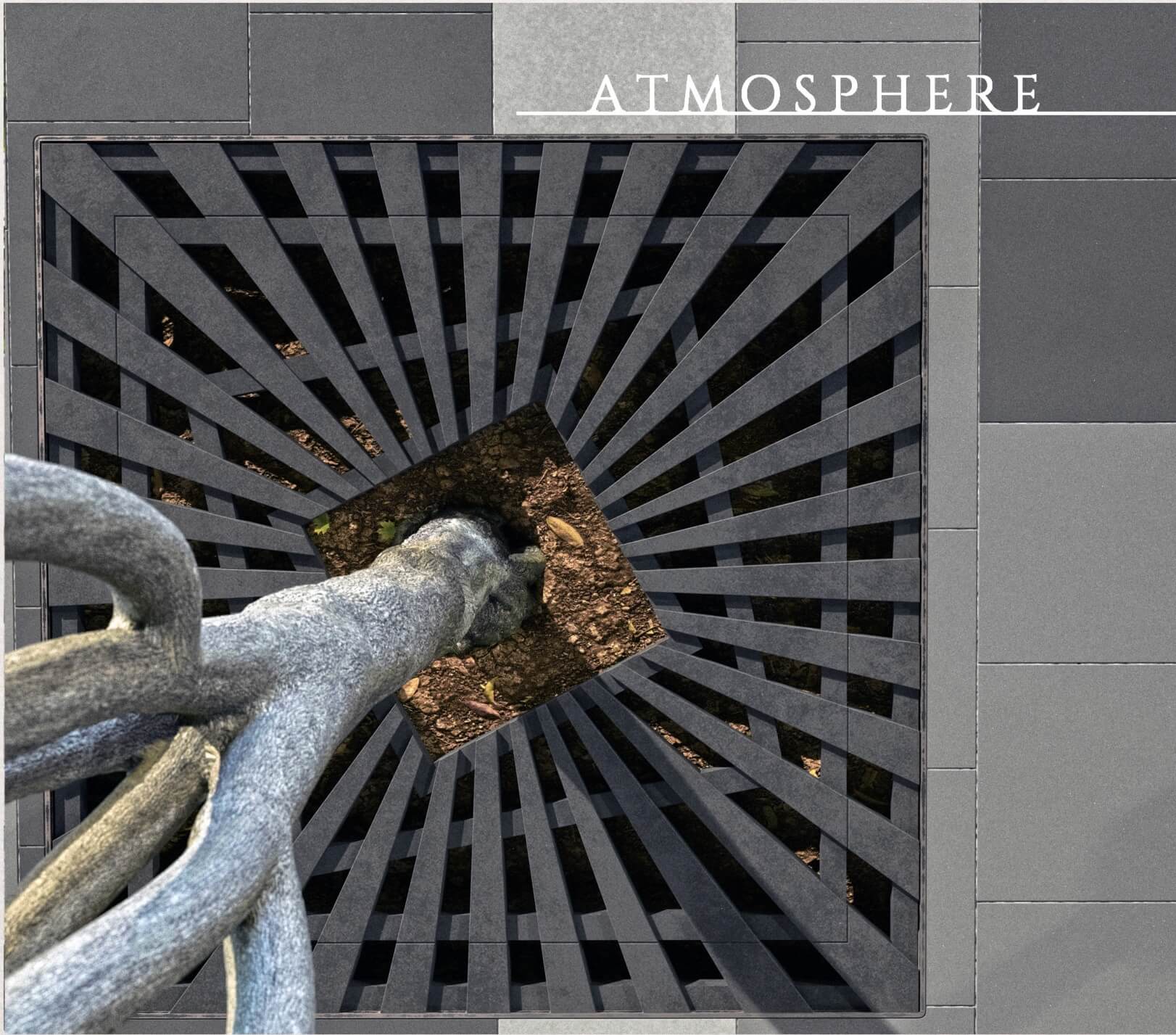 Приствольная решетка для дерева ZKING ATMOSPHERE 1.2х1.2м Черная в Батайске фото