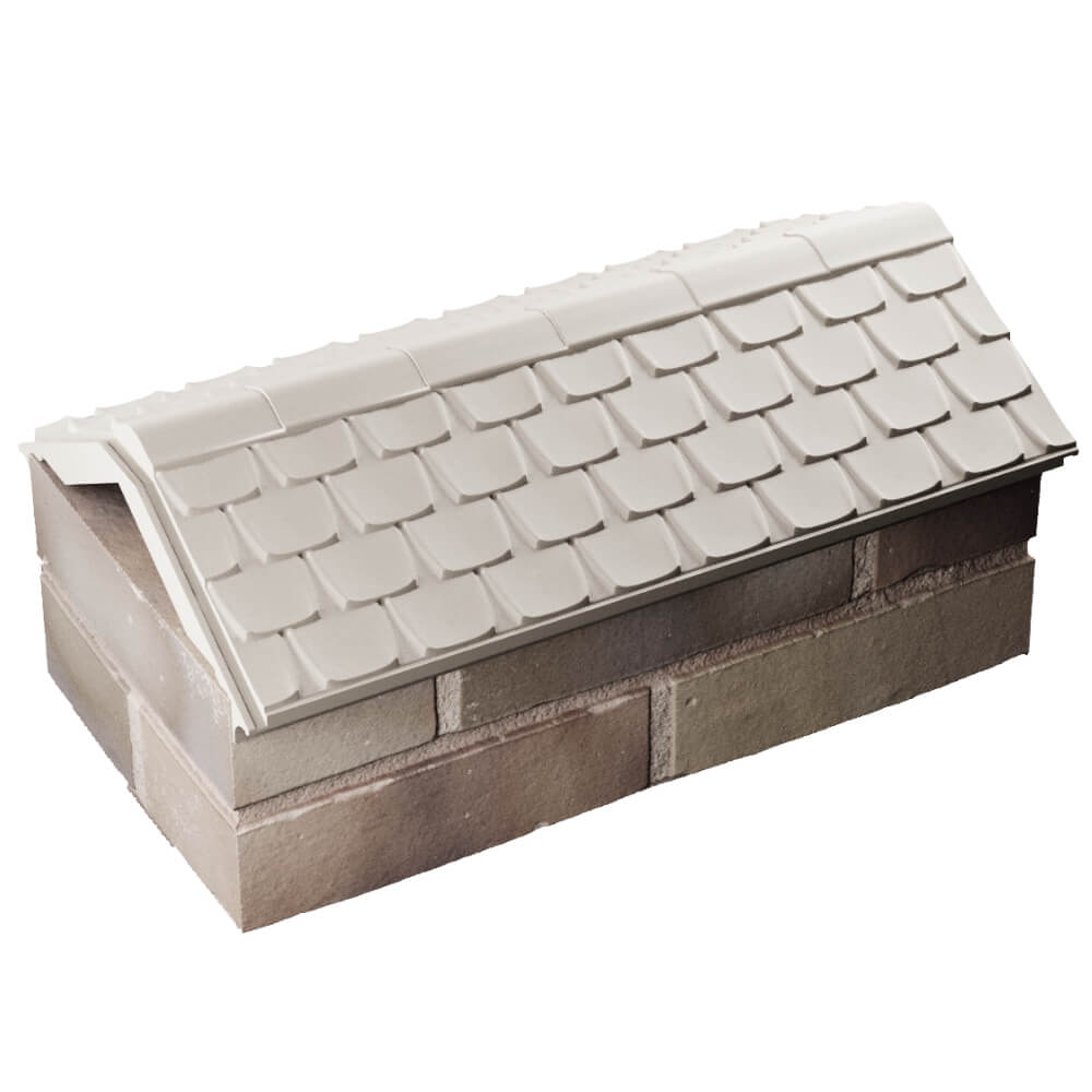 Парапет Zking Эльбрус Бежевый с посадкой на 1 кирпич (255мм) в Батайске фото