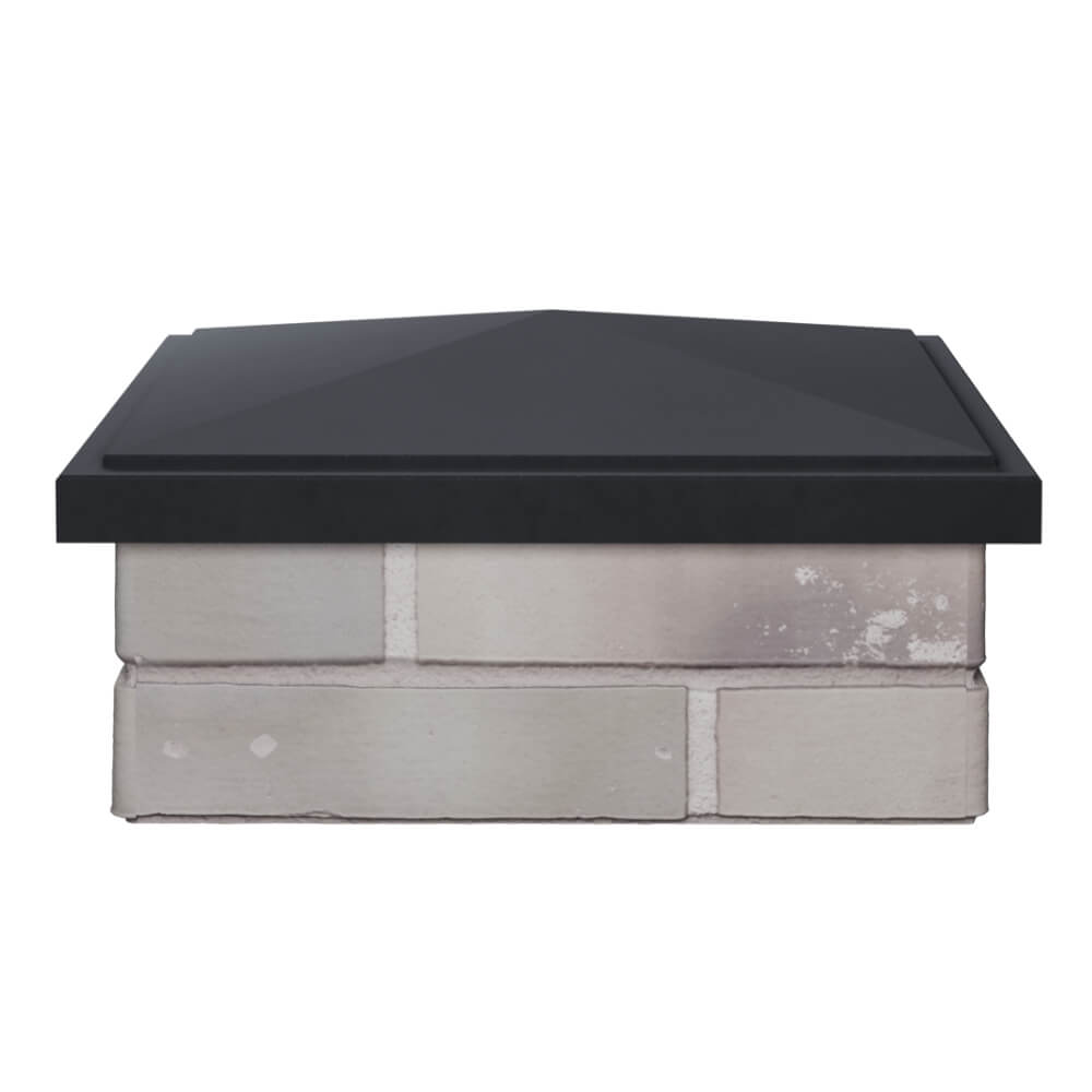 Колпак Zking БонаМоно Серый на столб 1.5х1.5 кирпича (385х385, 400х400мм) Батайск фото