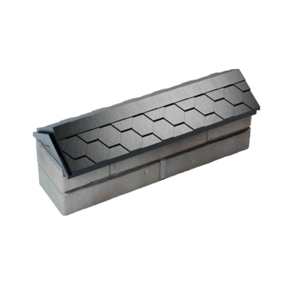 Парапет Zking Эверест Черный с посадкой на 0.5 кирпича (130мм) в Батайске фото