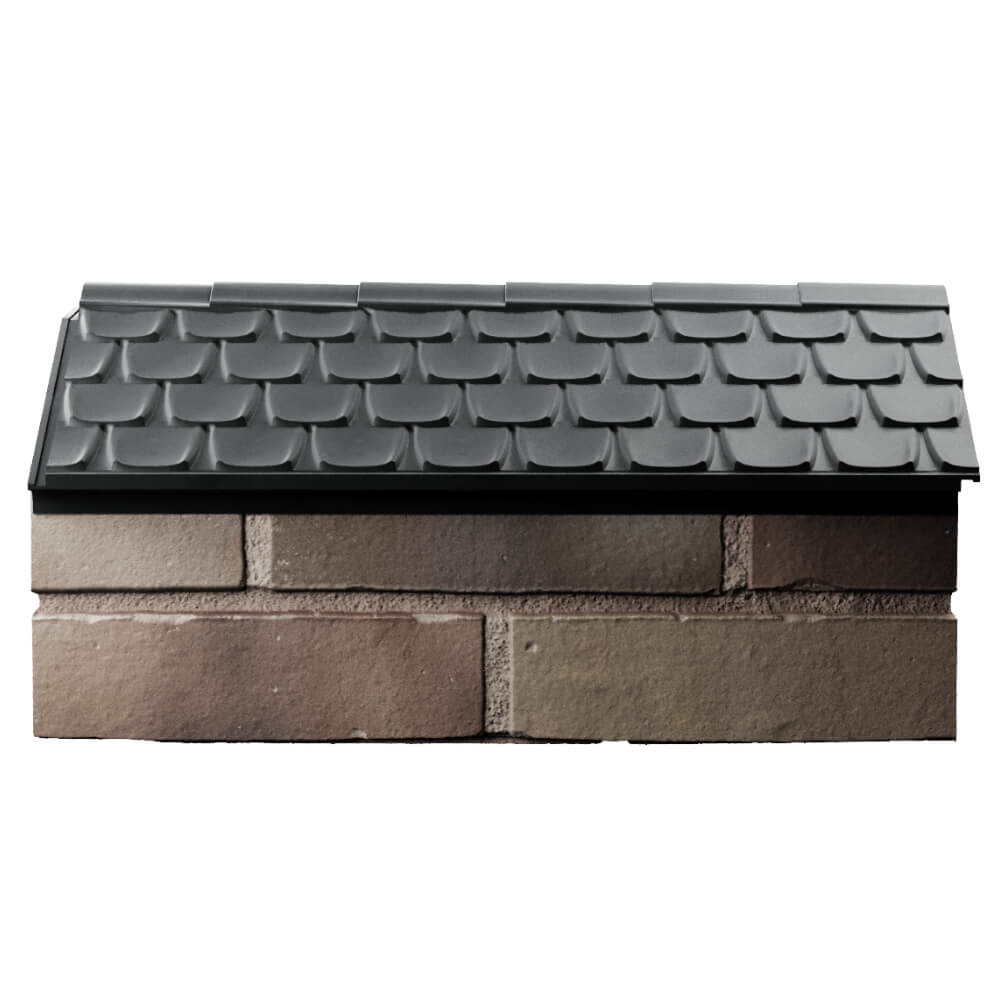 Парапет Zking Эльбрус Серый с посадкой на 1 кирпич (255мм) в Батайске фото