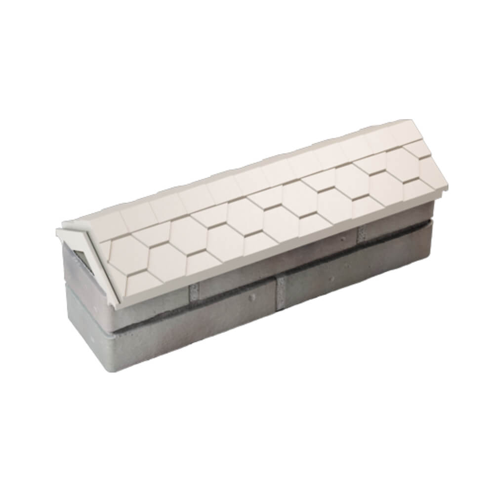 Парапет Zking Эверест Бежевый с посадкой на 0.5 кирпича (130мм) в Батайске фото