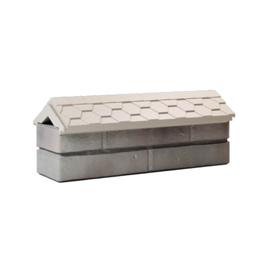 Парапет Zking Эверест Бежевый с посадкой на 0.5 кирпича (130мм) Батайск фото