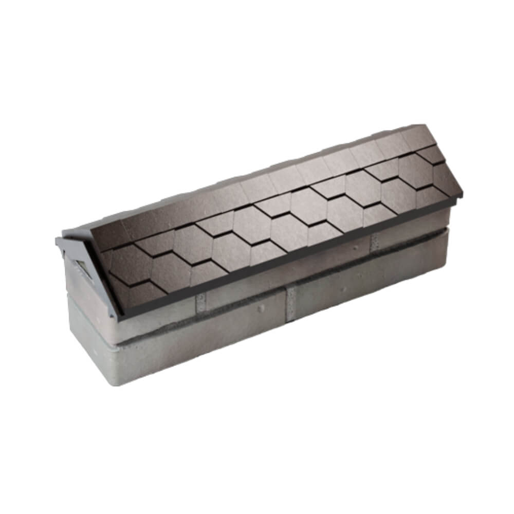 Парапет Zking Эверест Коричневый с посадкой на 0.5 кирпича (130мм) в Батайске фото