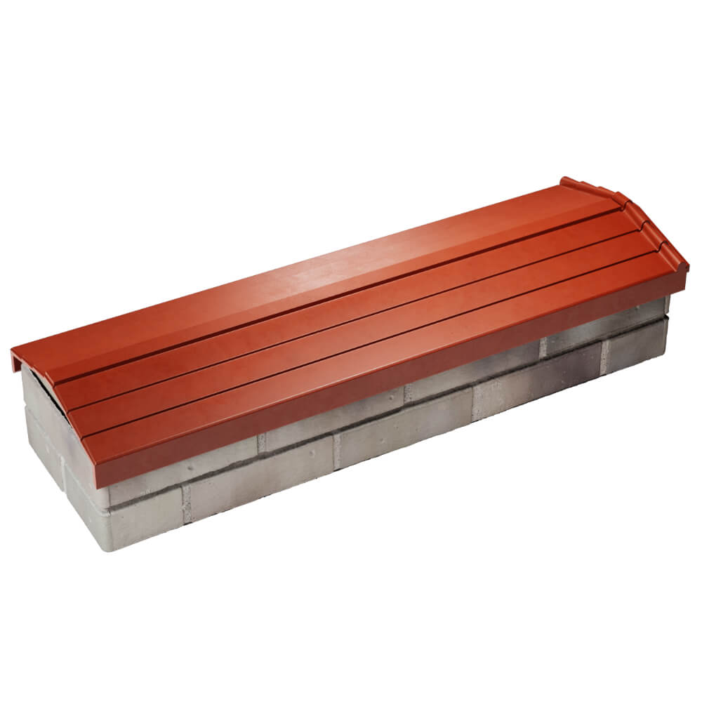 Парапет Zking Бона ХайТек Красный посадка на 0.5 кирпича (130мм) в Батайске фото