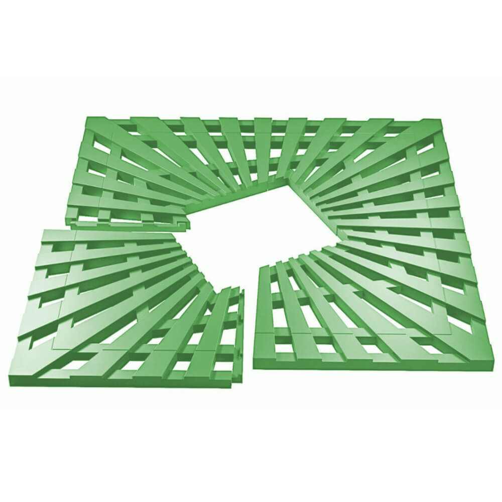 Приствольная решетка для дерева ZKING ATMOSPHERE 1.2х1.2м Зеленая в Батайске фото