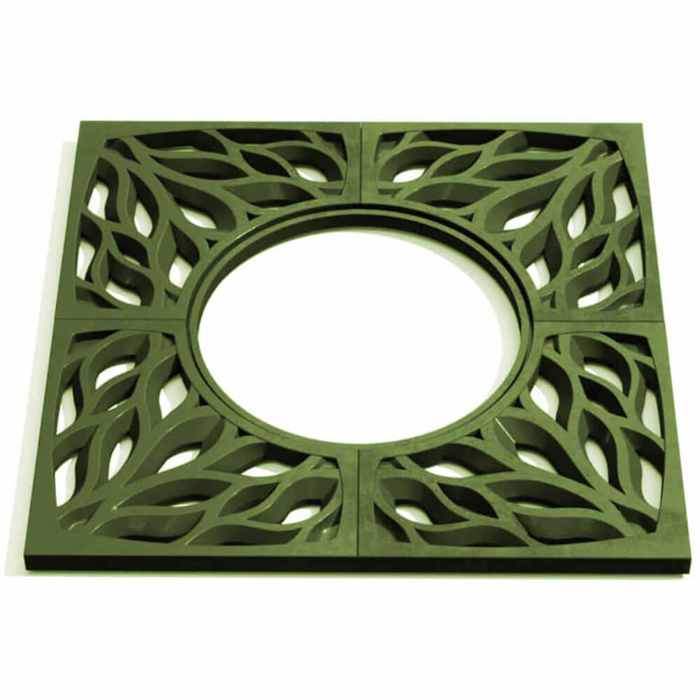 Приствольная решетка для дерева ZKING CRUST 1.2х1.2м Зеленая Батайск фото