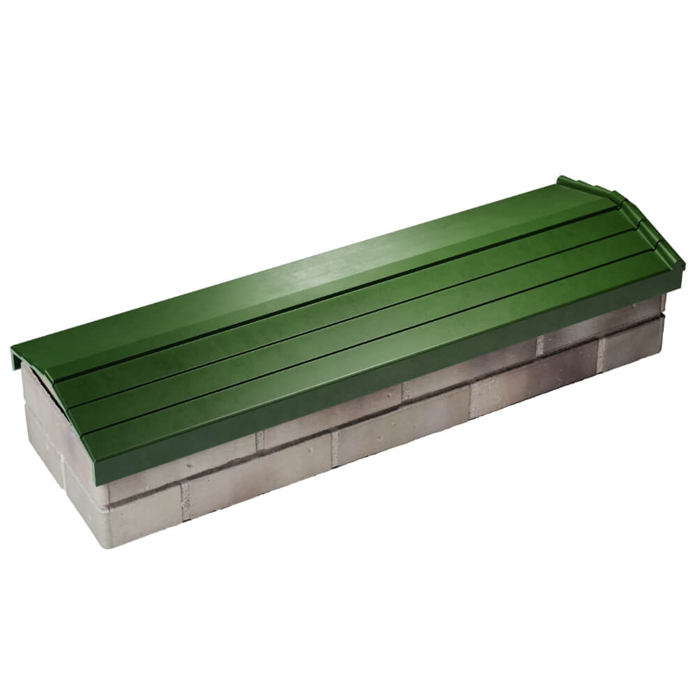 Парапет Zking Бона ХайТек Зеленый посадка на 0.5 кирпича (130мм) в Батайске фото