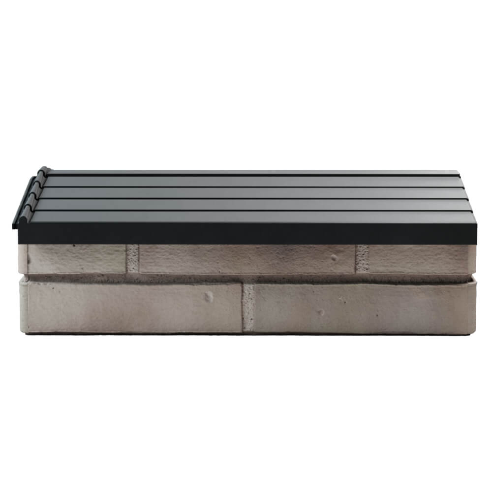 Парапет Zking Бона ХайТек Серый с посадкой на 1 кирпич (200/225/255мм) в Батайске фото