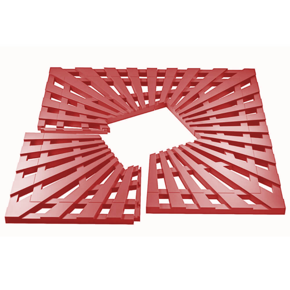 Приствольная решетка для дерева ZKING ATMOSPHERE 1.2х1.2м Красная в Батайске фото