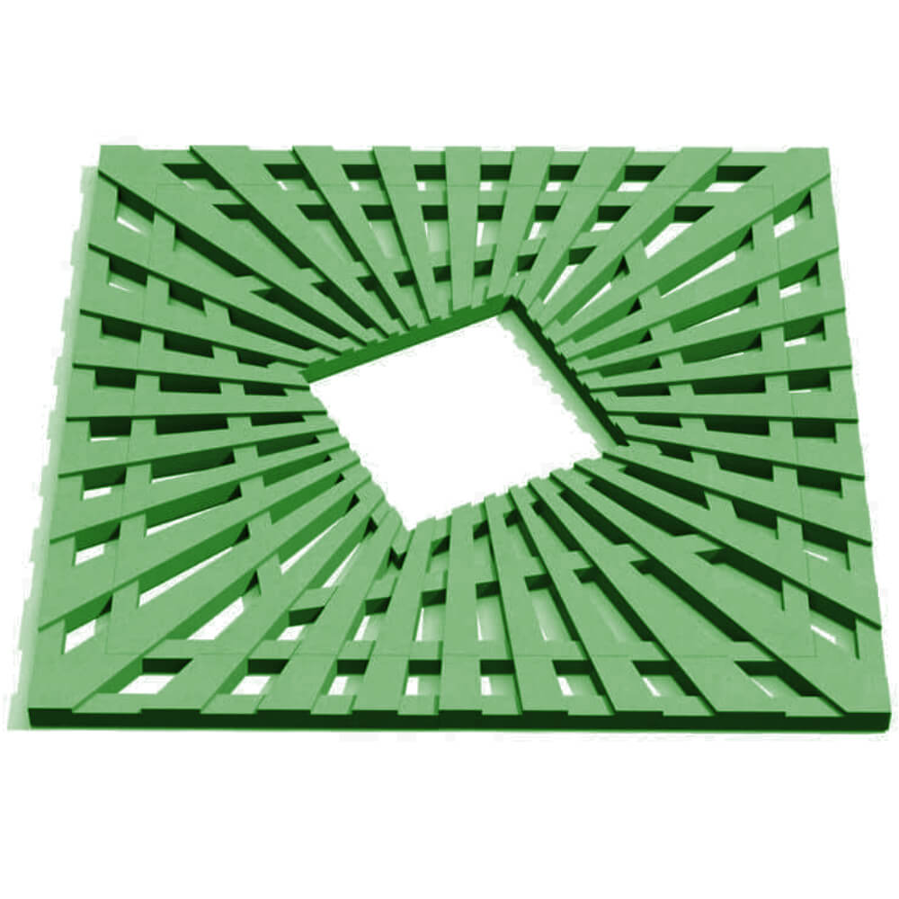 Приствольная решетка для дерева ZKING ATMOSPHERE 1.2х1.2м Зеленая Батайск фото