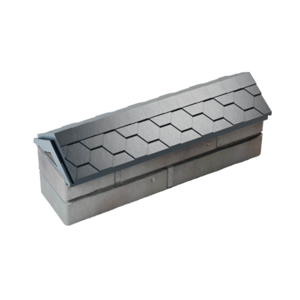 Парапет Zking Эверест Серый с посадкой на 0.5 кирпича (130мм) в Батайске фото